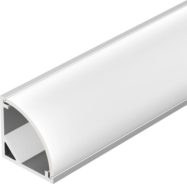 Профиль для светодиодной ленты Arlight SL-KANT-H16-2000 ANOD+OPAL / 036843 - фото