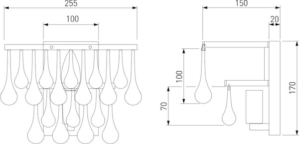 Бра Bogate's 476/1