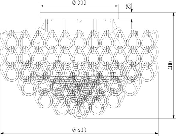 Люстра Bogate's 380/8 Smart