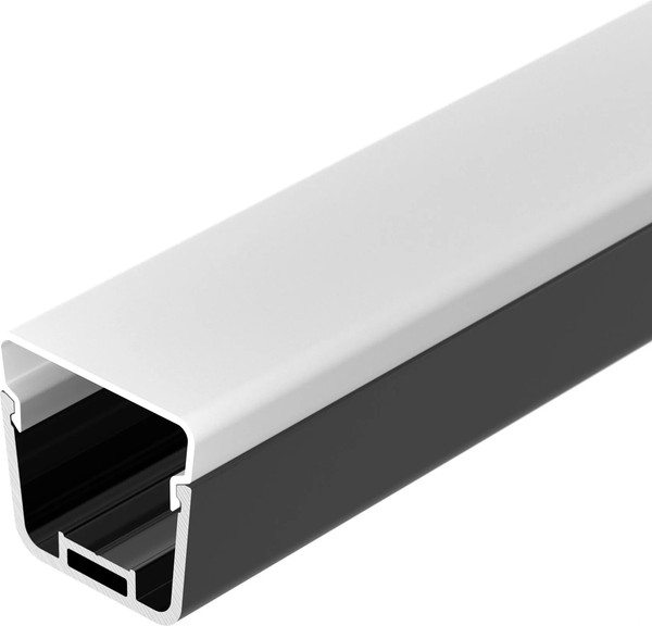 Профиль для светодиодной ленты Arlight LINE-D-3734-2000 TETRA BLACK+OPAL / 055072 - фото