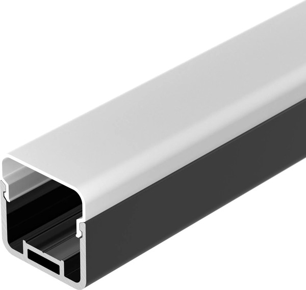 Профиль для светодиодной ленты Arlight LINE-D-3030-2000 SQUARE BLACK+OPAL / 055073 - фото