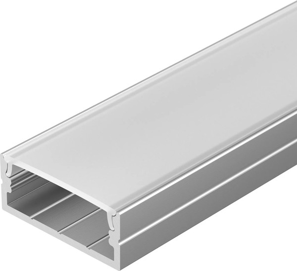 Профиль для светодиодной ленты Arlight ARH-WIDE-H10-2000 ANOD+OPAL / 036768 - фото