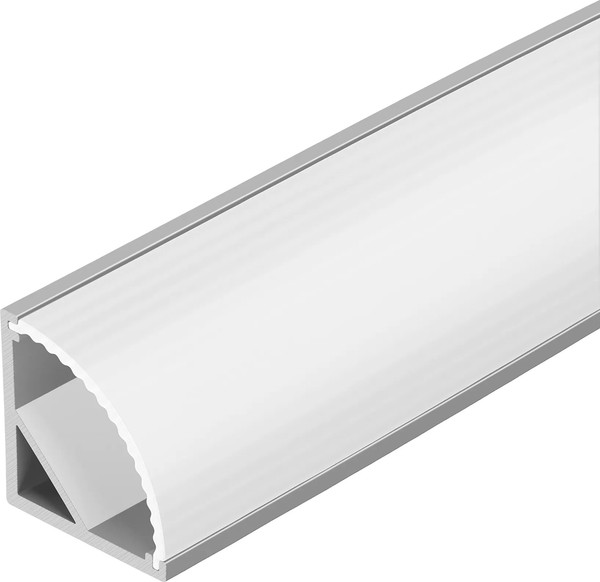 Профиль для светодиодной ленты Arlight ARH-KANT-H16-2000 ANOD+OPAL / 036770 - фото