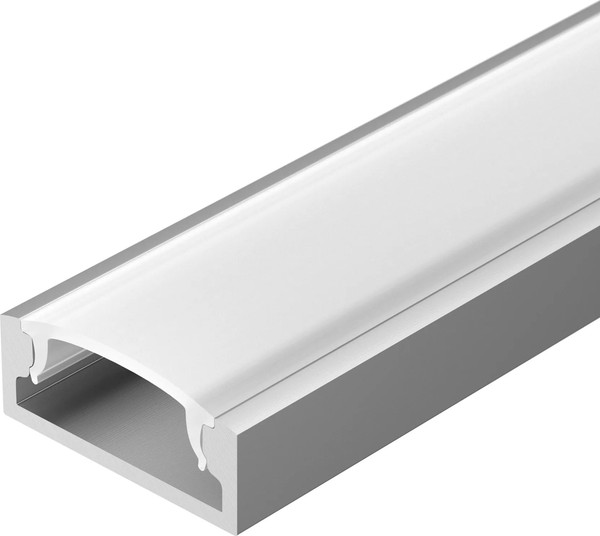 Профиль для светодиодной ленты Arlight ALU-WIDE-H8-2000 ANOD+FROST / 014852 - фото