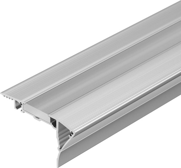 Профиль для светодиодной ленты Arlight ALU-STAIR-DK-2000 ANOD+FROST / 015473 - фото