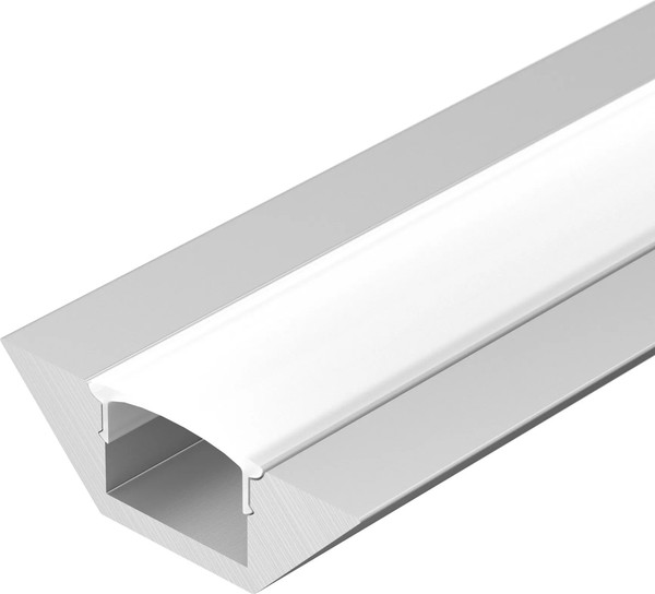 Профиль для светодиодной ленты Arlight ALU-CORNER-2000 ANOD+FROST / 014900 - фото