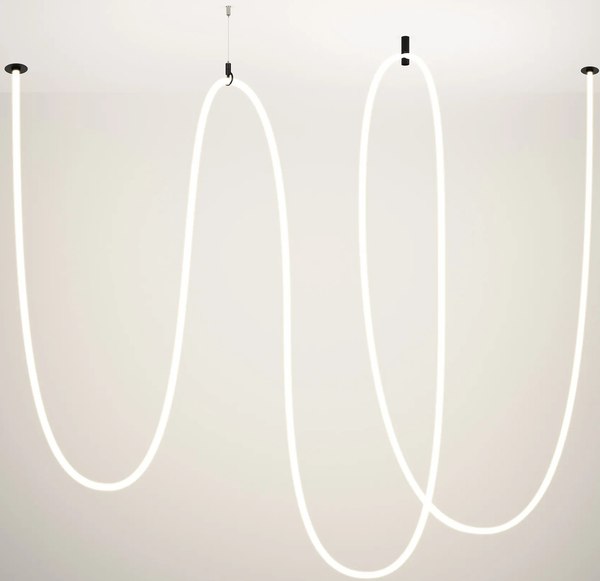 Потолочный светильник Arlight SP-TROPIC-BUILT-TRIMLESS-R18-L10000-110W Day4000 BK / 043388 - фото