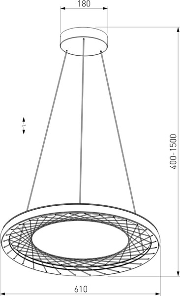Потолочный светильник Евросвет 40024/1 LED