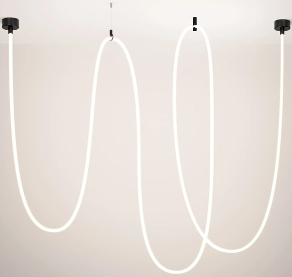 Потолочный светильник Arlight SP-TROPIC-BUILT-TRIMLESS-R18-L10000-110W Warm3000 BK / 043392 - фото