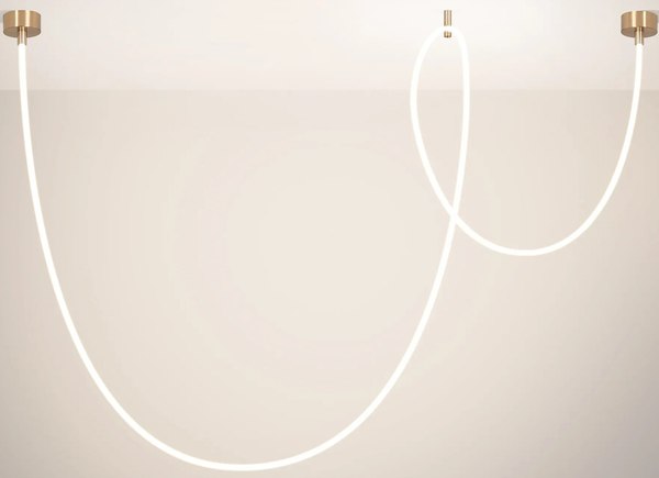 Потолочный светильник Arlight SP-TROPIC-SURFACE-R18-L5000-58W Warm3000 GD / 043406 - фото