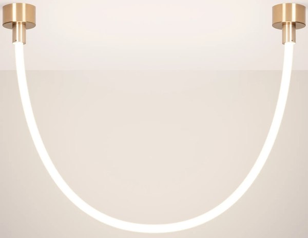 Потолочный светильник Arlight SP-TROPIC-SURFACE-R18-L1200-18W Warm3000 GD / 043402 - фото