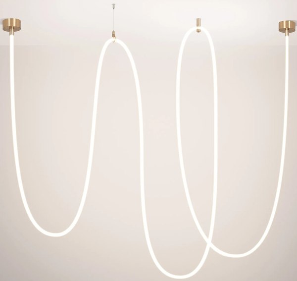 Потолочный светильник Arlight SP-TROPIC-SURFACE-R18-L10000-110W Day4000 GD / 043400 - фото