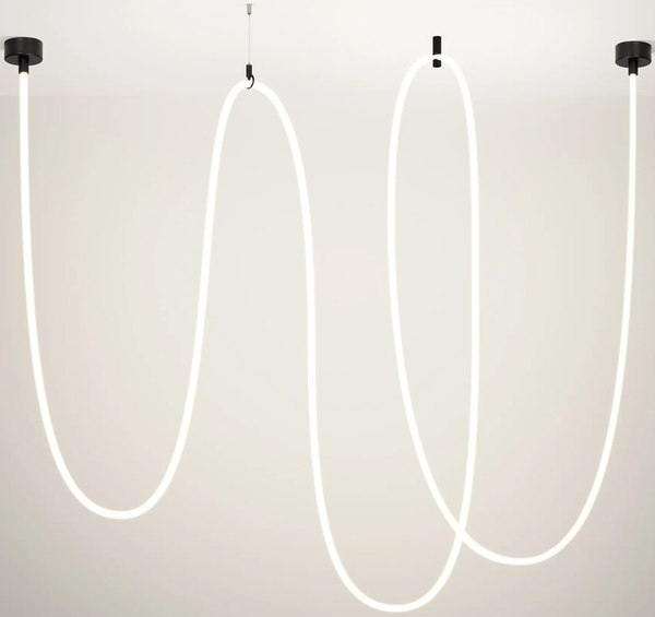 Потолочный светильник Arlight SP-TROPIC-SURFACE-R18-L10000-110W Day4000 BK / 043399 - фото