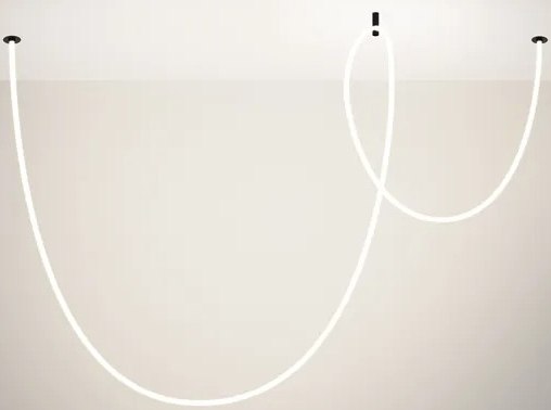 Потолочный светильник Arlight SP-TROPIC-BUILT-TRIMLESS-R18-L5000-58W Day4000 BK / 043387 - фото