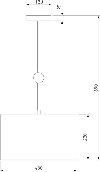 Люстра Евросвет 60174/5