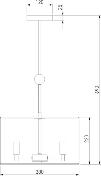 Люстра Евросвет 60174/3