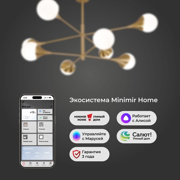 Люстра Евросвет 60168/8