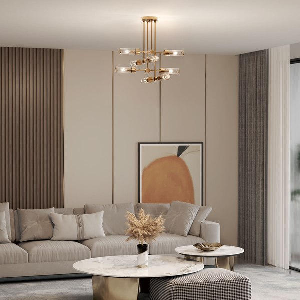 Люстра Евросвет 60166/8