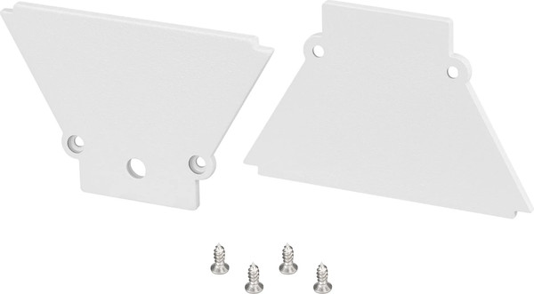 Заглушка для профиля Arlight COMFORT21-V-FANTOM WHITE / 052566 - фото