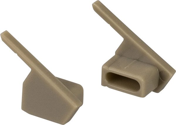 Заглушка для профиля Arlight SL-MINI-SHELF-H9 OLIVE GREY / 038811 - фото