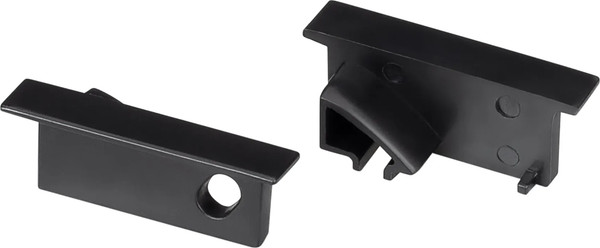 Заглушка для профиля Arlight SL-BEVEL-W21-F BLACK / 049157 - фото