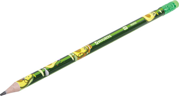 Набор простых карандашей Brauberg Avocado / 182032