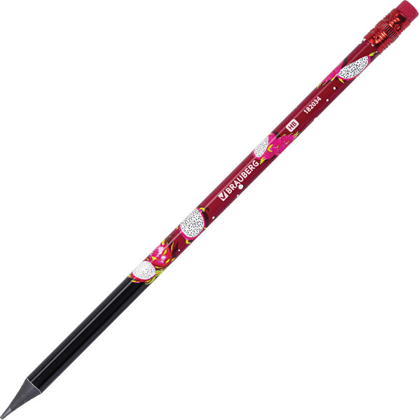 Набор простых карандашей Brauberg Juicy Fruit / 182034