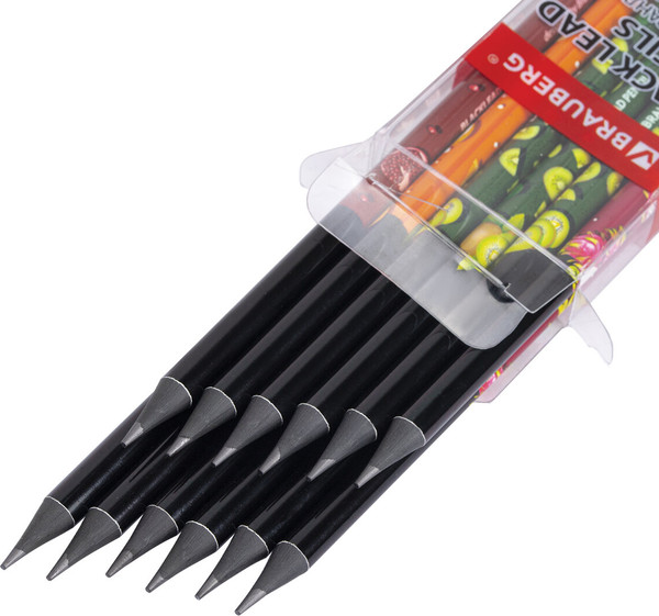 Набор простых карандашей Brauberg Juicy Fruit / 182034