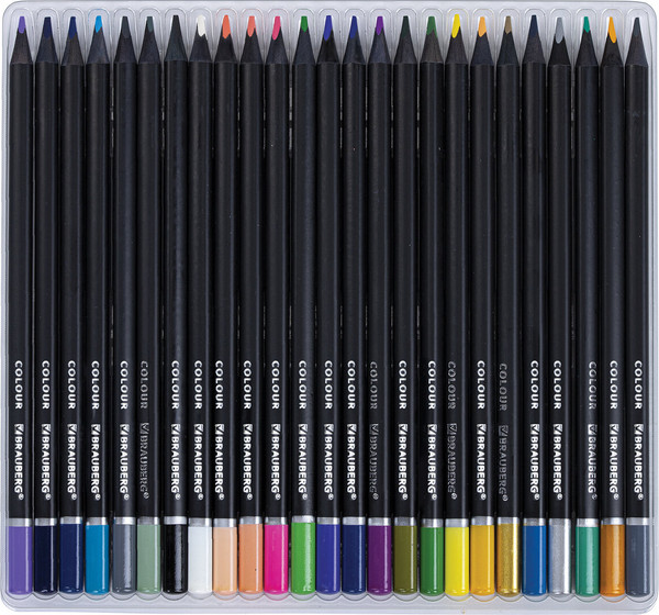 Набор цветных карандашей Brauberg 182044