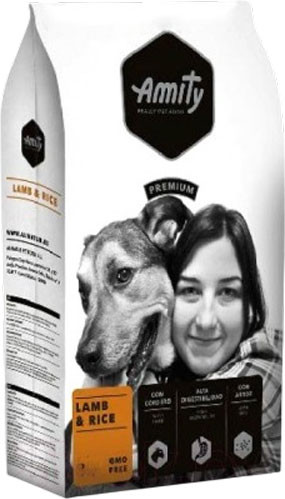 Сухой корм для собак Amity Premium Lamb & Rice с ягненком и рисом - фото