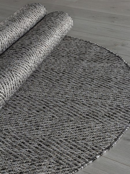 Циновка Merinos Kair S156-OVAL-DARK GRAY