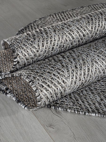 Циновка Merinos Kair S156-OVAL-DARK GRAY