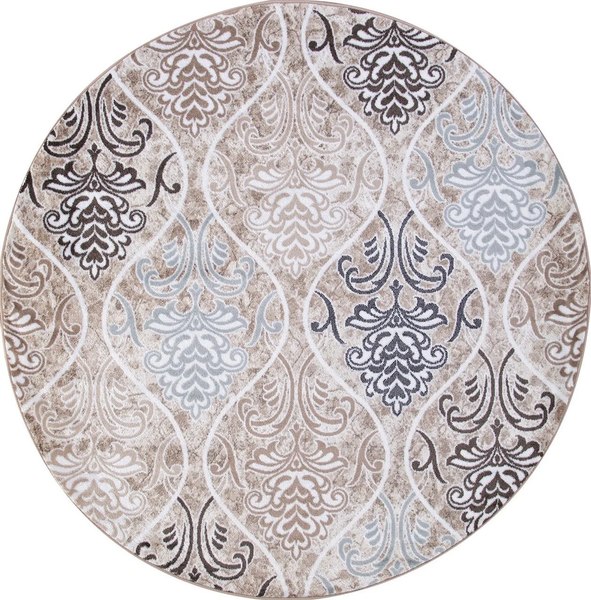 Коврик Merinos Valencia Deluxe d310-DAIRE-CREAM-BROWN - фото