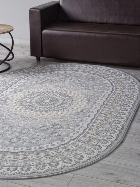 Ковер Merinos Cuba F399-OVAL-BLUE