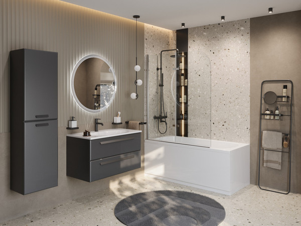 Ванна акриловая Cezares ECO-165-70-41-W37