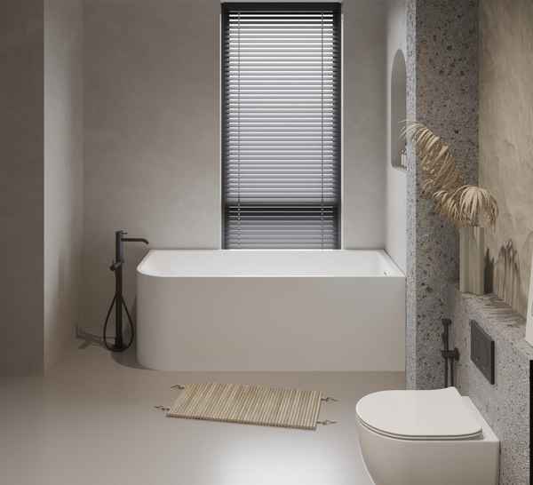 Ванна акриловая BelBagno BB712-1600-730-R