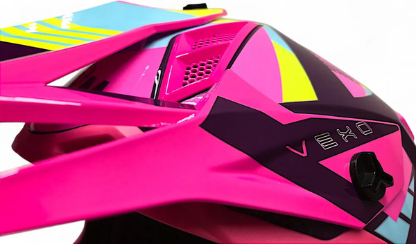 Мотошлем AiM RH855 Fiber Glass Vexo RH855V-BPP-XS