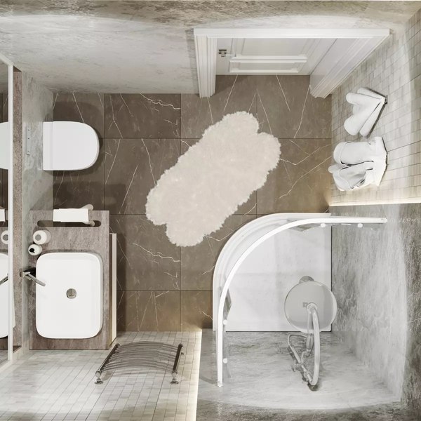 Душевой уголок Triton Стандарт А c расширительным профилем 100x100