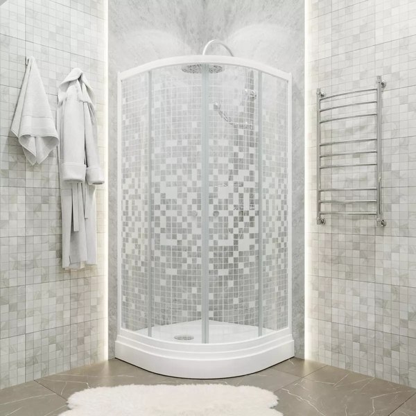 Душевой уголок Triton Стандарт А c расширительным профилем 100x100