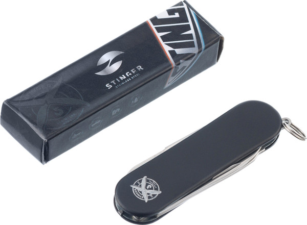 Нож швейцарский STINGER FK-K7003LG-BLACK