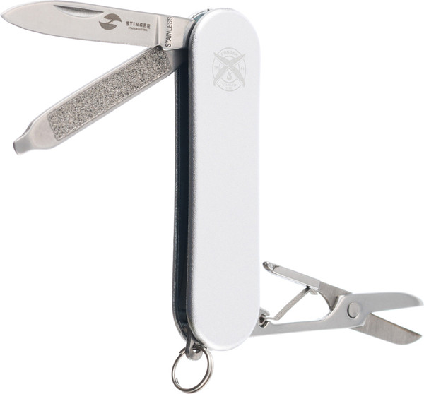 Нож швейцарский STINGER FK-K7003LG-SILVER