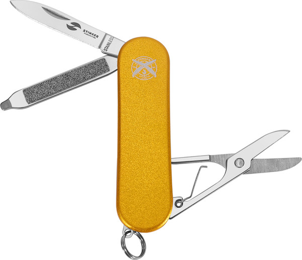 Нож швейцарский STINGER FK-K7003LG-GOLD - фото