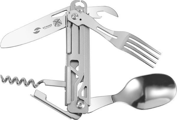 Набор столовых приборов походных STINGER FK-GHKS002