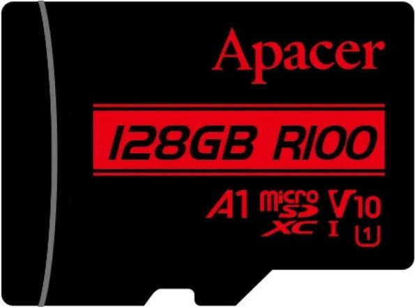 Карта памяти Apacer microSDXC 128GB с адаптером