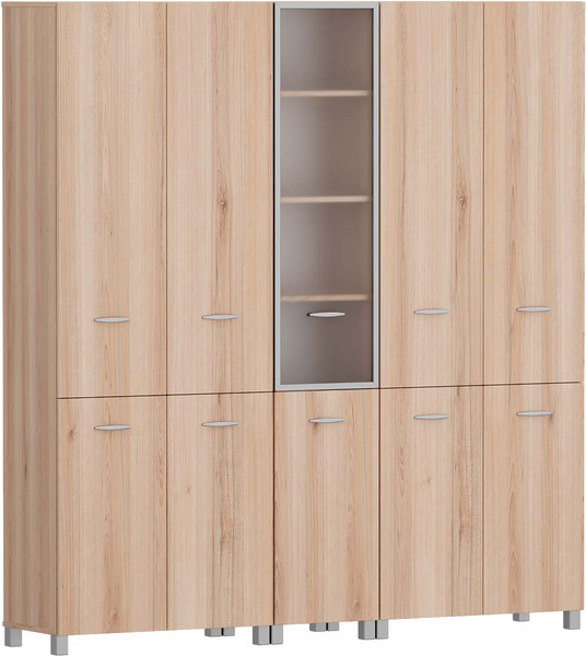 Комплект мебели для кабинета Речицадрев Конгресс-3 / Р319 (яблоня моди 156) - фото