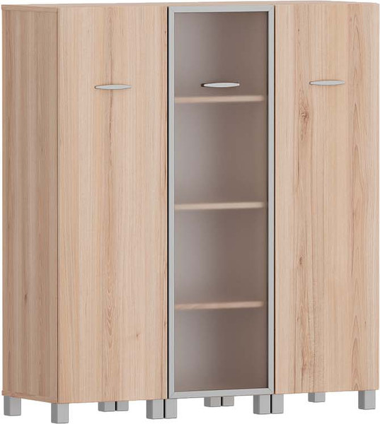 Комплект мебели для кабинета Речицадрев Конгресс-4 / Р319 (яблоня моди 156) - фото