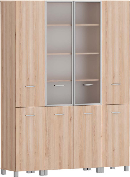 Комплект мебели для кабинета Речицадрев Конгресс-5 / Р319 (яблоня моди 156) - фото