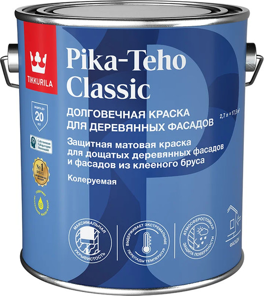 Краска Tikkurila Pika-Teho Classic A - фото