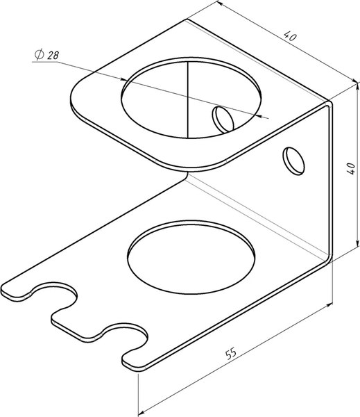 Держатель для электрической зубной щетки Rexant 38-0715