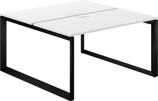 Комплект письменных столов Norden 140х143.8х75 / PR.245.WH.O59.BL - фото